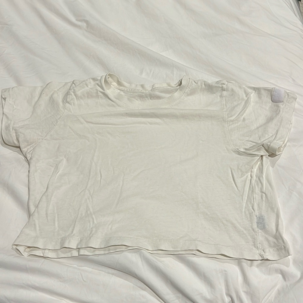 Set Active Baby Tee Size small— Blanc / White